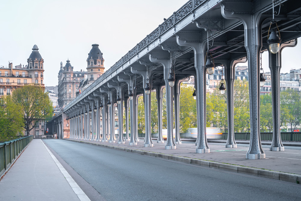 Paris, pont de Bir-Hakeim